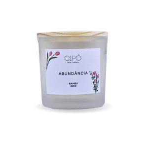 Vela Abundância - Bambu (200g)