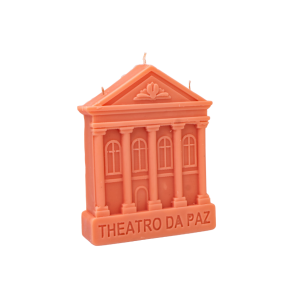 Vela Theatro da Paz Laranja (330g)